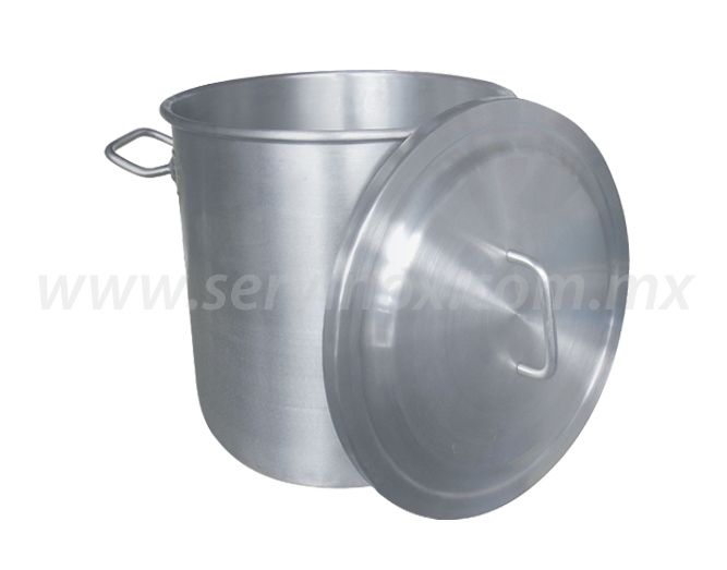 Olla de 50L en acero inoxidable – Fabricaciones Inox