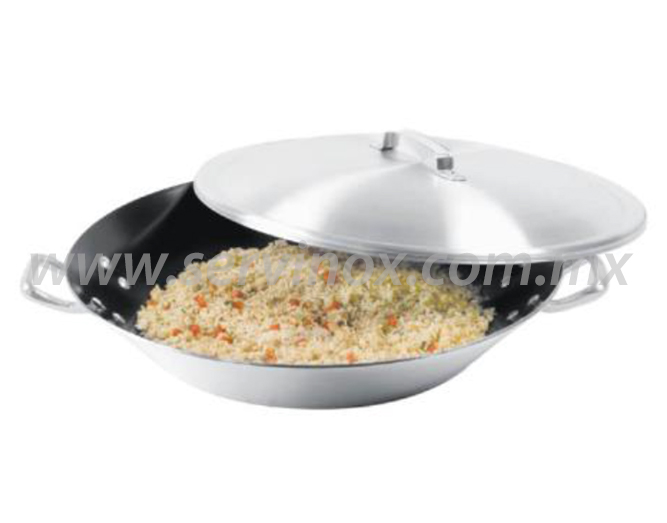 Paellera de 50 cm Silver Crown c/Teflon Apr – ZONA CHEF