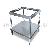 Base Parrilla Premium 4 Quemadores Servinox BASE70 2