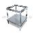 Base Parrilla Premium 4 Quemadores Servinox BASE70 2