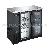 Refrigerador Bajo Barra ICEHAUS CBR 2PC SS 02