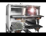 Horno Para Pan 4 Charolas Con Luz Y Cristal Acero Inoxidable