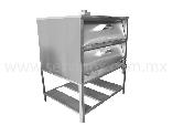 Horno Para Pan De Cuatro Charolas En Acero Inox