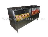 Mostrador Economico En Acero Inoxidable MSTRDR ECO