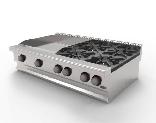 Parrillas Combinada Drago CG40PDSILVER